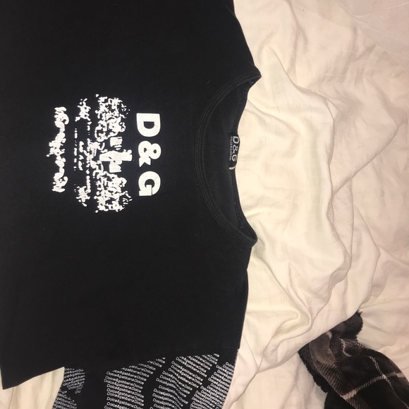 authentic vintage DOLCE&GABBANA black t-shirt - Picture 2 of 4